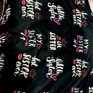 This is a little blanket and it’s a nice gift for someone